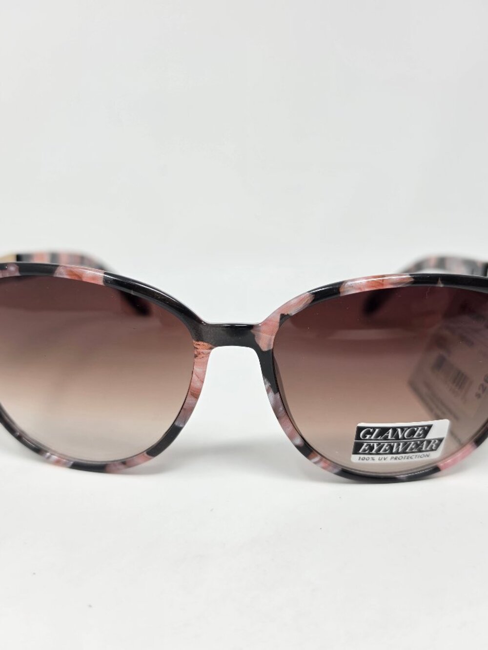 New Glance Eyewear Womens Floral Tortoiseshell Cateye Sunglasses UV Protection